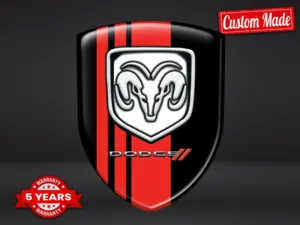 Dodge Etichette Aziendali Robuste Limitate Alta Qualità